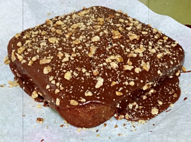 ΣΟΚΟΛΑΤΕΝΙΟ FUDJE CAKE ΧΩΡΙΣ ΑΥΓΑ